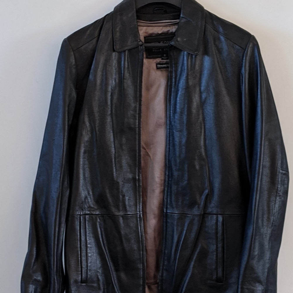 Leather jacket